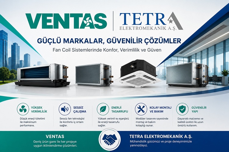 4 Borulu Fancoil Sisteminin Avantajları Nelerdir? | VENTAS