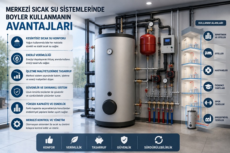 Boyler Ömrünü Uzatan İşletme ve Kullanım Önerileri