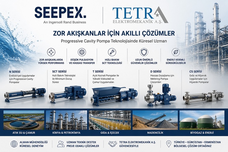 SEEPEX Pompa Sistemleri | Progressive Cavity Pompa Çözümleri