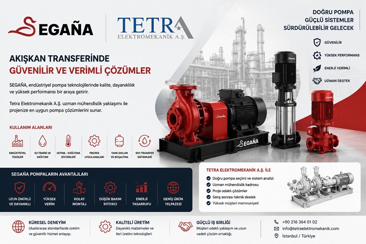 SEGAÑA Pompa Sistemleri ve Çözümleri | Tetra Elektromekanik