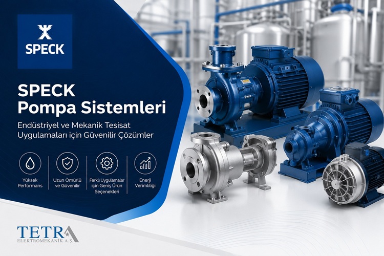 SPECK Pompa Sistemleri ve Çözümleri | Tetra Elektromekanik