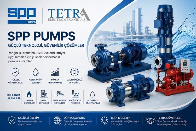 SPP Pumps Pompa Sistemleri ve Çözümleri | Tetra Elektromekanik