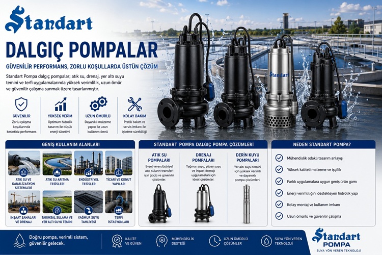 Standart Pompa Dalgıç Pompalar: Güvenilir ve Verimli Pompa Çözümleri