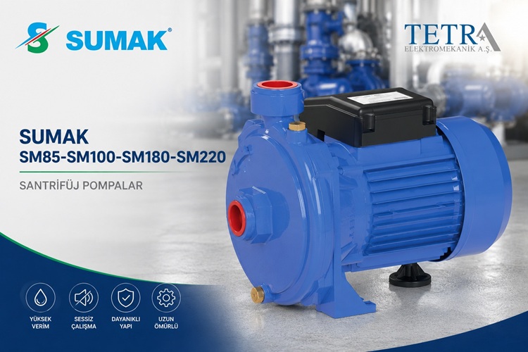 Sumak SM85-SM100-SM180-SM220 Santrifüj Pompalar
