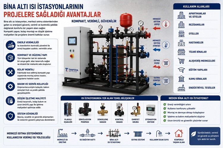 Bina Altı Isı İstasyonlarının Projelere Sağladığı Avantajlar