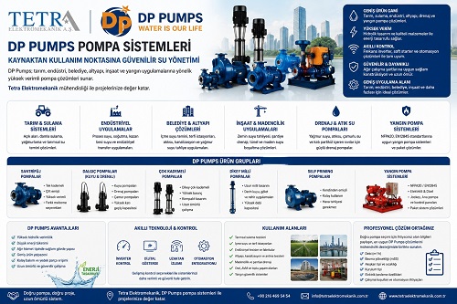 DP-Pumps Pompa ve Hidrofor Sistemleri | Tetra Elektromekanik