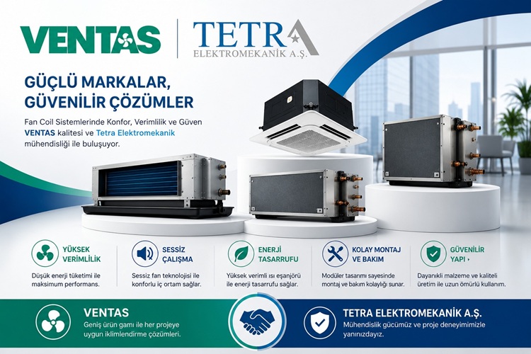 EC Motorlu Fancoil Nedir? Avantajları ve AC Motor Farkı | VENTAS