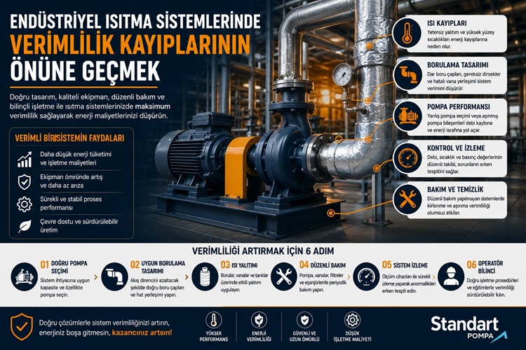 Endüstriyel Isıtma Sistemlerinde Verimlilik Kayıplarının Önüne Geçmek