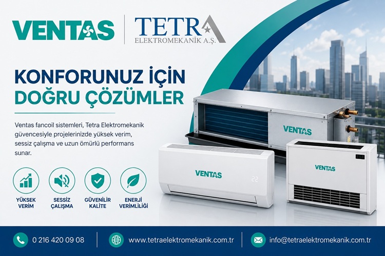 Fancoil 2 Yollu ve 3 Yollu Vana Nedir? Farkları Nelerdir? | Tetra Elektromekanik