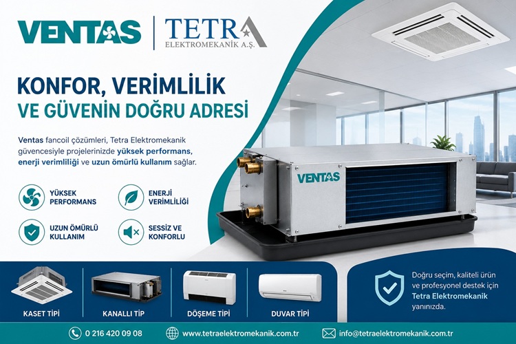 Fancoil Drenaj Tavasından Neden Su Taşar? | Tetra Elektromekanik