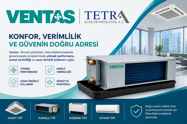 Fancoil Neden Isıtmıyor? Nedenleri ve Çözümleri | Tetra Elektromekanik