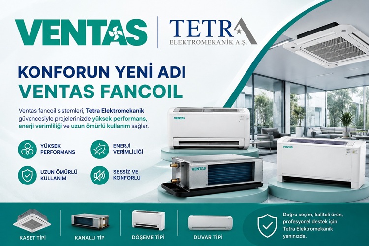 Fancoil Neden Soğutmuyor? Nedenleri ve Çözümleri | Tetra Elektromekanik