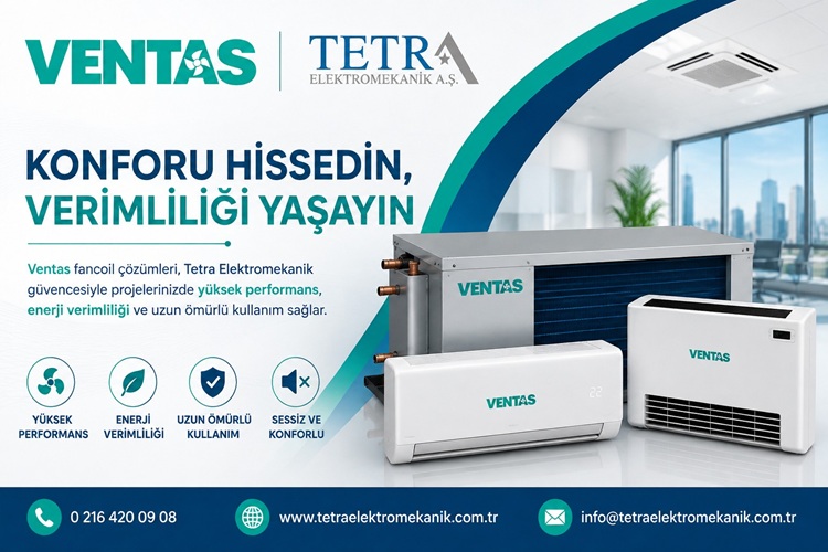 Fancoilde Ses Seviyesi dB(A) Ne Anlama Gelir? | Tetra Elektromekanik