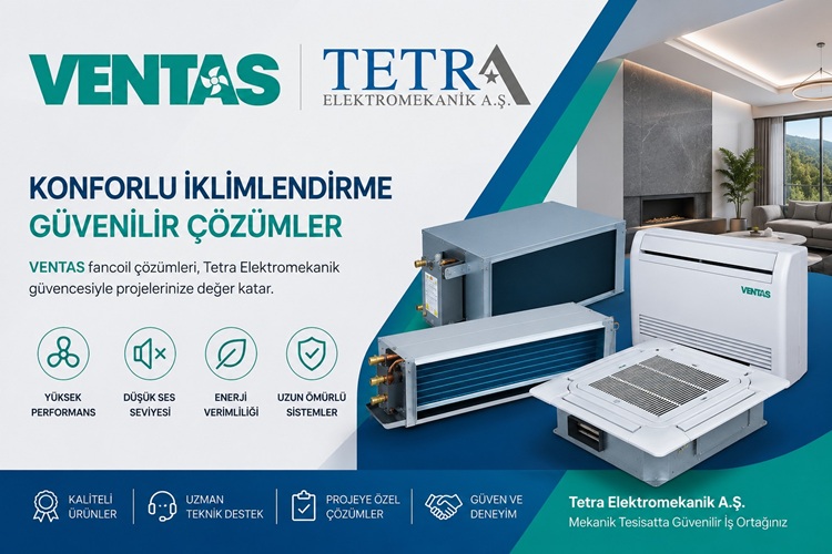 İş Merkezlerinde Fancoil Sistemleri | VENTAS Fancoil