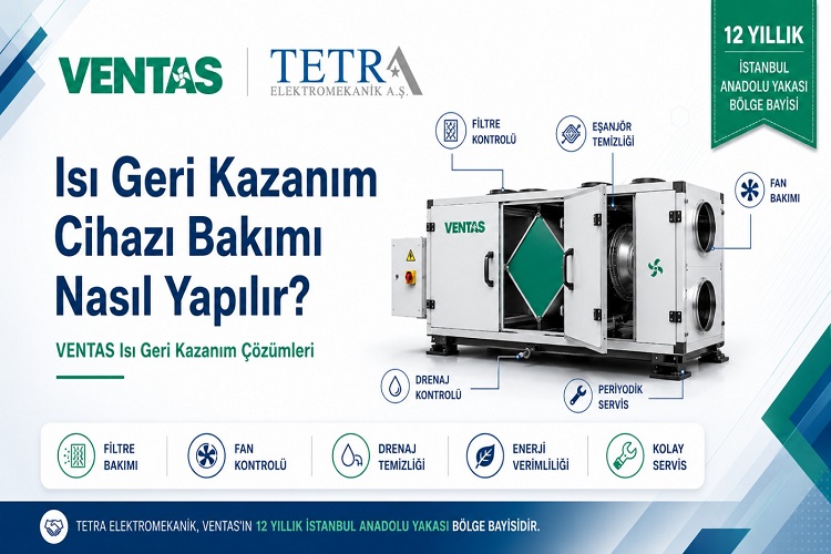 Isı Geri Kazanım Cihazı Bakımı Nasıl Yapılır? | VENTAS