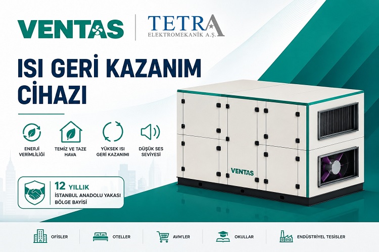Isı Geri Kazanım Cihazı Nedir? Nasıl Çalışır? | VENTAS – Tetra Elektromekanik