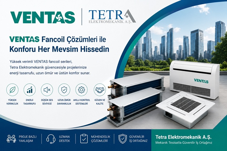 Kaset Tipi Fancoil Montajında Nelere Dikkat Edilir? | VENTAS