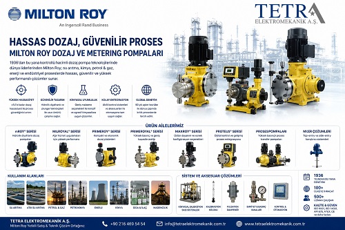 Milton Roy | Dozaj, Metering ve Kimyasal Enjeksiyon Pompaları | Tetra