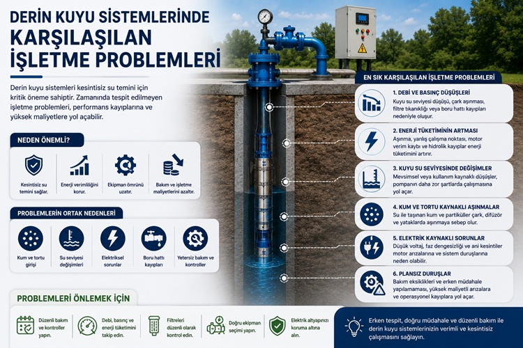 Pompa Performansını Düşüren Saha Kaynaklı Hatalar