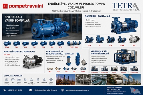 Pompetravaini | Vakum, Santrifüj ve Proses Pompa Sistemleri | Tetra