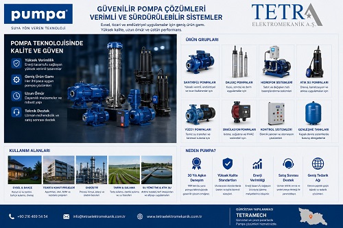 Pumpa Supply | PUMPA Blue Line, Hidrofor, Dalgıç ve Atık Su Pompa Çözümleri | Tetra