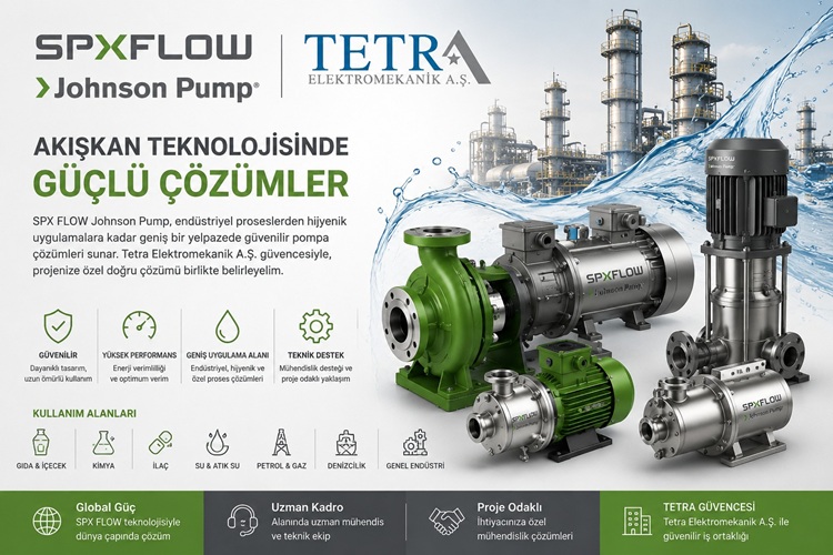 SPX FLOW Johnson Pump Sistemleri | Tetra Elektromekanik