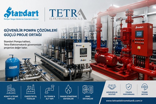 Standart Pompa | Tetra Elektromekanik Pompa Sistemleri ve Proje Çözümleri