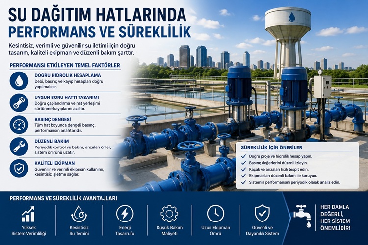 Su Dağıtım Hatlarında Performans ve Süreklilik Nasıl Sağlanır?