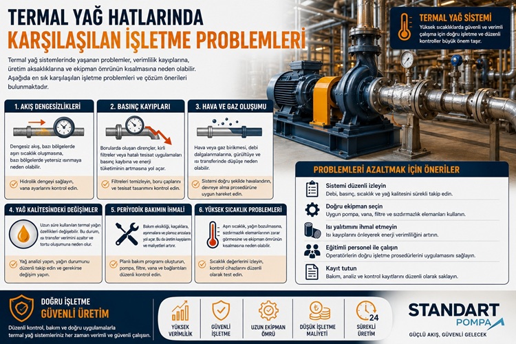 Termal Yağ Hatlarında Karşılaşılan İşletme Problemleri