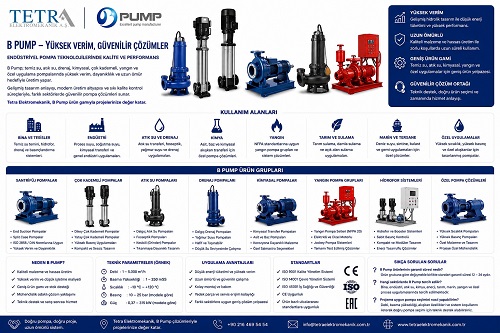 Tobee Pump Slurry ve Endüstriyel Pompa Sistemleri | Tetra Elektromekanik