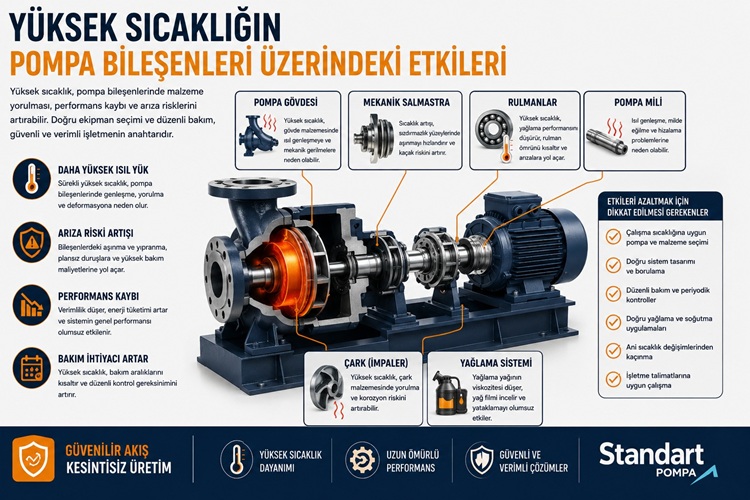 Yüksek Sıcaklığın Pompa Bileşenleri Üzerindeki Etkileri