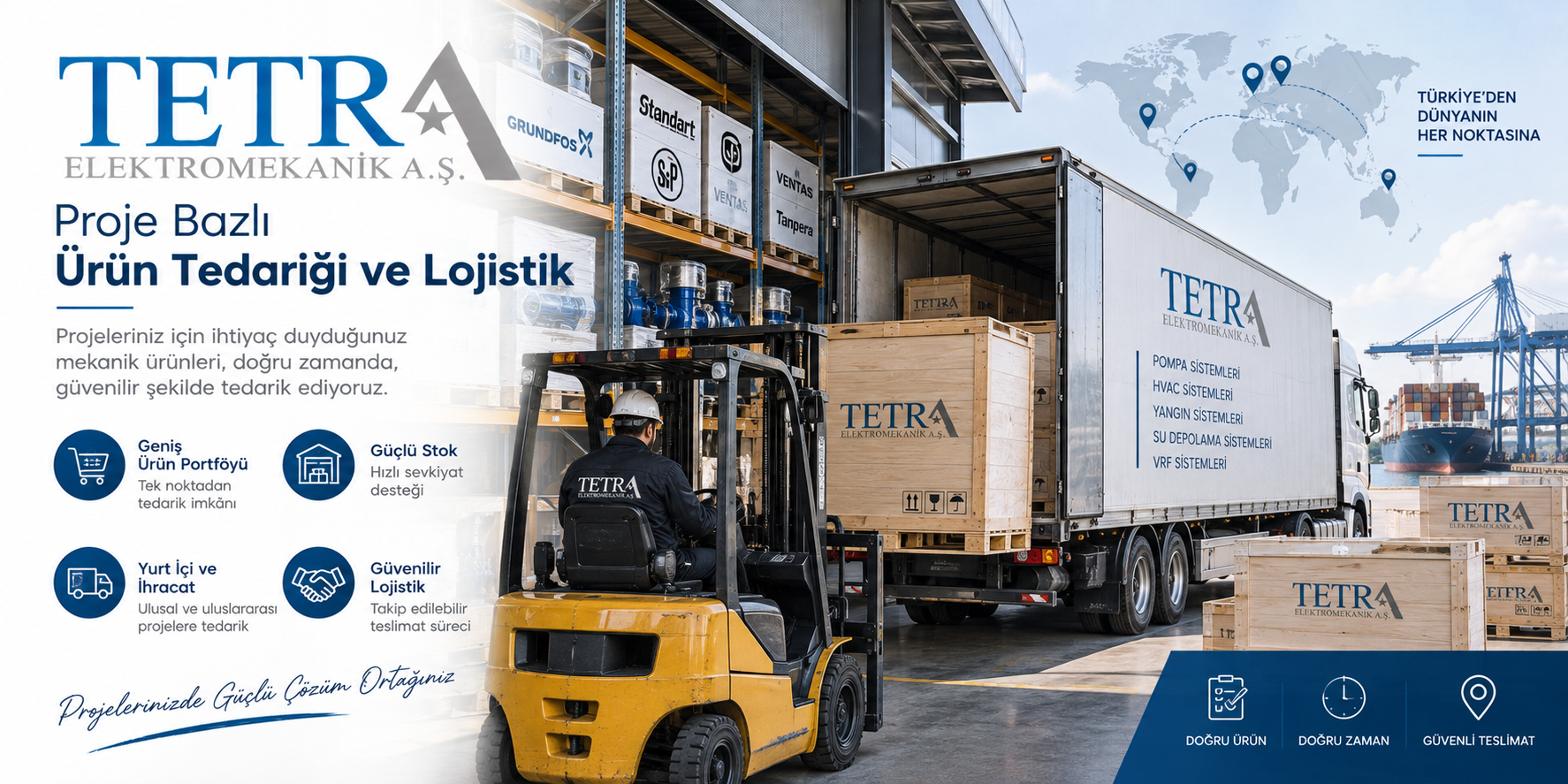 Proje Bazlı Ürün Tedariği ve Lojistik