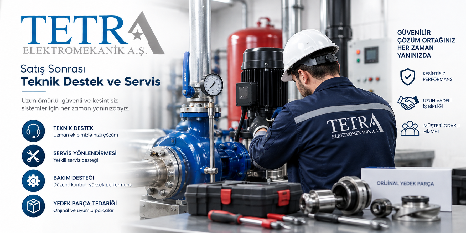 Satış Sonrası Teknik Destek ve Servis