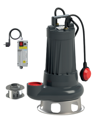 Sumak SDF30/2.5 Foseptik Dalgıç Pompası | 3 HP Monofaze Atık Su Pompası