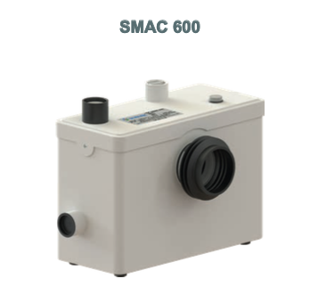 Sumak SMAC 600 WC Öğütücülü Bıçaklı Tahliye Pompası