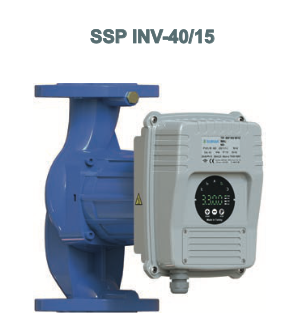 Sumak SSP INV-40/15 Frekans Kontrollü Islak Rotorlu Sirkülasyon Pompası