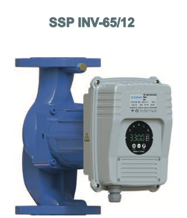 Sumak SSP INV-65/12 Frekans Kontrollü Islak Rotorlu Sirkülasyon Pompası