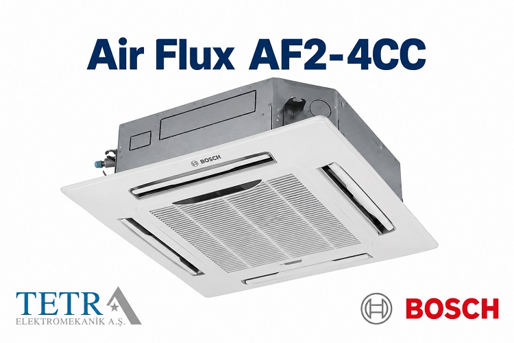 Bosch Air Flux AF2-4CC Dört Yönlü Kompakt Kaset | Tetra