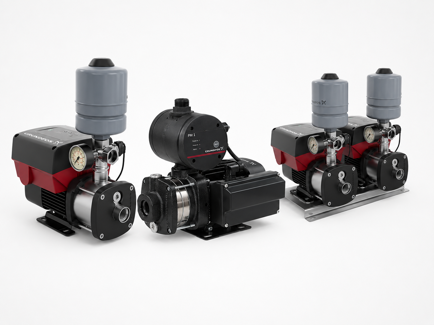 Grundfos CMB Sabit Devirli ve CMBE İnverterli Hidroforlar