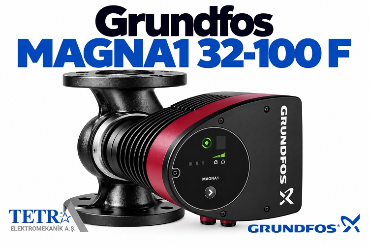 Grundfos MAGNA1 32-100 F Sirkülasyon Pompası | Tetra Elektromekanik