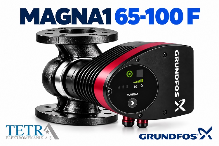 Grundfos MAGNA1 65-100 F Sirkülasyon Pompası | Tetra Elektromekanik