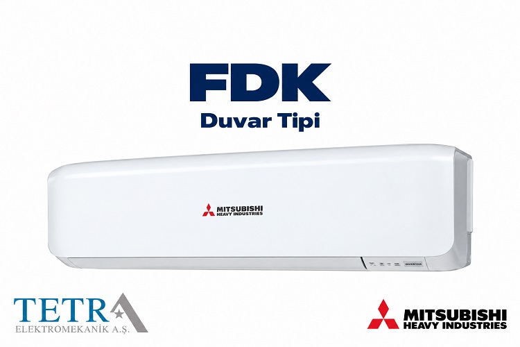 Mitsubishi Heavy FDK Duvar Tipi VRF İç Ünite | Tetra Elektromekanik