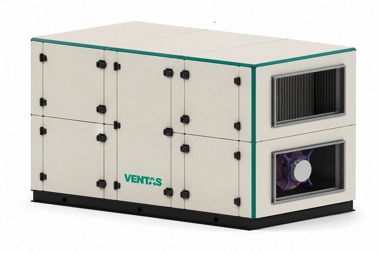 VENTAS VHRV-R Rotorlu Isı Geri Kazanım Cihazı | Yandan Emiş/Atış